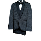 EDY FERRETTI LUXURY SMOKING DAMASCATO NERO 5 pz. cod. FE2404