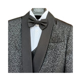 EDY FERRETTI LUXURY SMOKING DAMASCATO NERO 5 pz. cod. FE2404