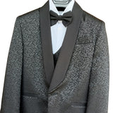 EDY FERRETTI LUXURY SMOKING DAMASCATO NERO 5 pz. cod. FE2404