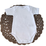 body neonato in caldo cotone manica corta