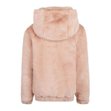 No Way Monday pelliccia con cappuccio rosa cod.48004