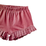 Street Monkey  shorts rosa antico con arricciatura con pizzo cod. 246012
