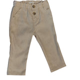 Gymp   pantalone beige e bianco rigato cod. 4103269-98