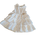 Gymp abito a balze bianco e oro con cuori cod .4713239