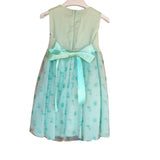 KLAIADI' abito in lino e tulle cerimonia tiffany cod. kd245