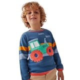 Street monkey maglioncino con trattore multicolour cod. 344033