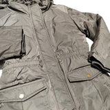 NO WAY MONDAY  parka waterproof grigio con pelliccia maculata cod. s48000