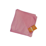 Dirkje copertina rosa a èpois bianchi   double face in cotone organico