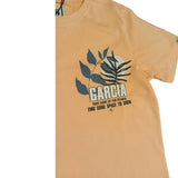 Garcia T-shirt pesca con foglie