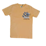Garcia T-shirt pesca con foglie