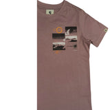 Garcia T-shirt vinaccio tema pianeti