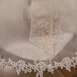 Abito battesimo/ cerimonia sartoriale luxury con pizzo