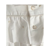 Gymp abito a balze bianco e oro con cuori cod .4713239