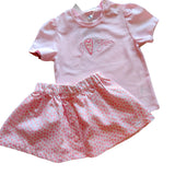 Gymp completo due pezzi tema cuori cod. 430326210C