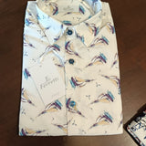 Edy Ferretti Luxury  camicia sartoriale tema barchette