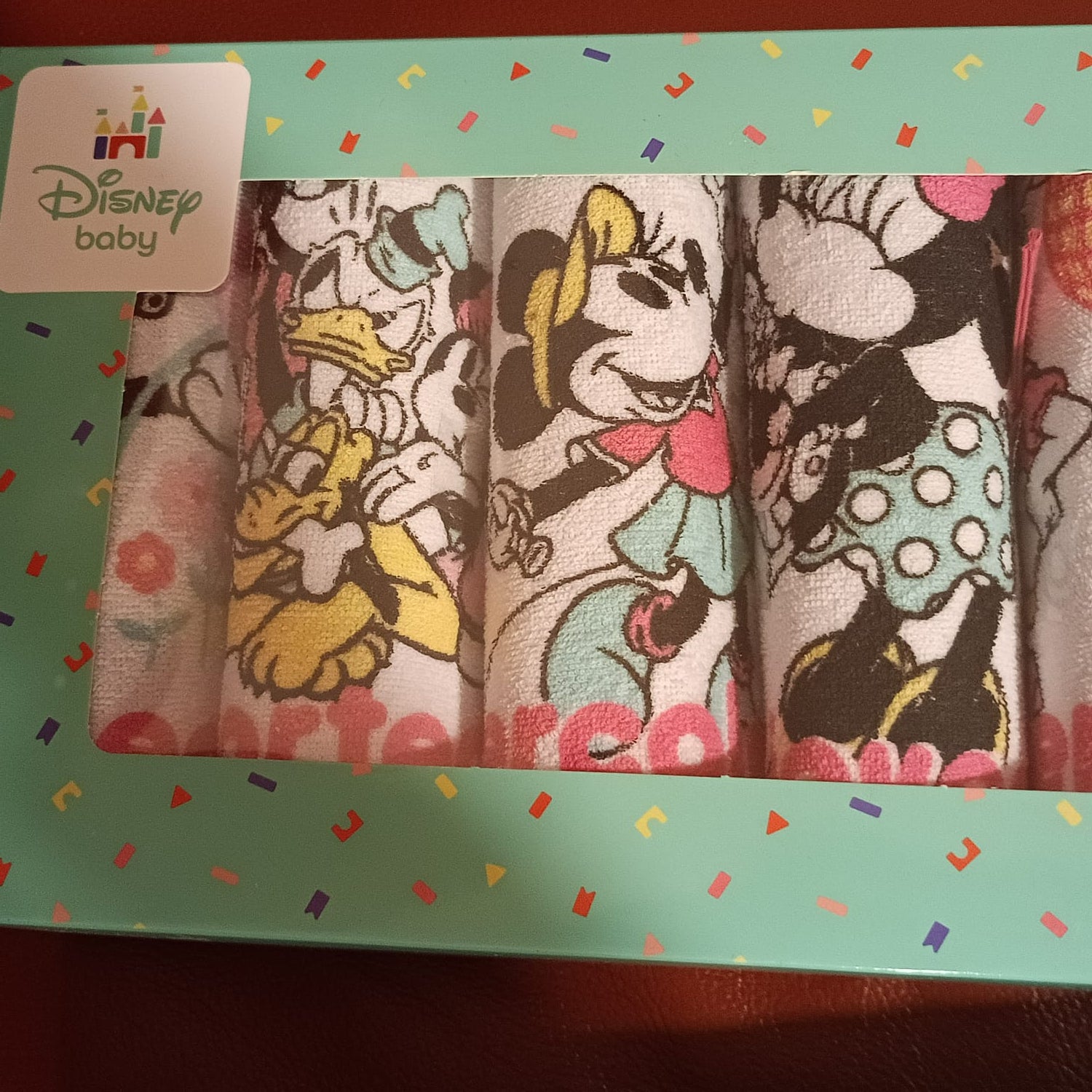 Disney SET BAVETTE SETTIMANALI CON I GIORNI DELLA SETTIMANA