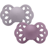 Bibs ciucci farfalle con intarsi all'interno glicine e prugna cod. 265111