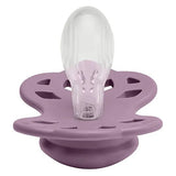 Bibs ciucci farfalle con intarsi all'interno glicine e prugna cod. 265111