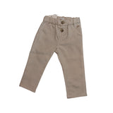 Gymp   pantalone beige e bianco rigato cod. 4103269-98