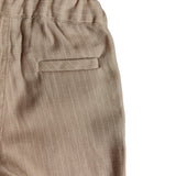 Gymp   pantalone beige e bianco rigato cod. 4103269-98