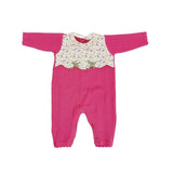 tutina tema fucsia e floreale klaiadì