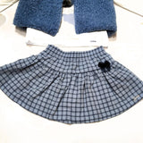 dettagli a quadri avion per bambina gymp