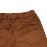 dettagli  del retro  pantalone cammello bambino gymp
