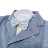 Klaiadì abito battesimo con coppola col. polvere cod. kd506n