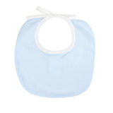 Klaiadì set bavetta e cappello del tema" corredino jersey cielo" cod. K156BC