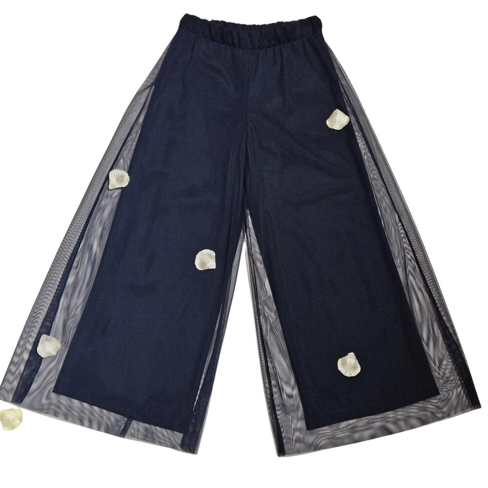 pantagonna blu velato per ragazza melany rose