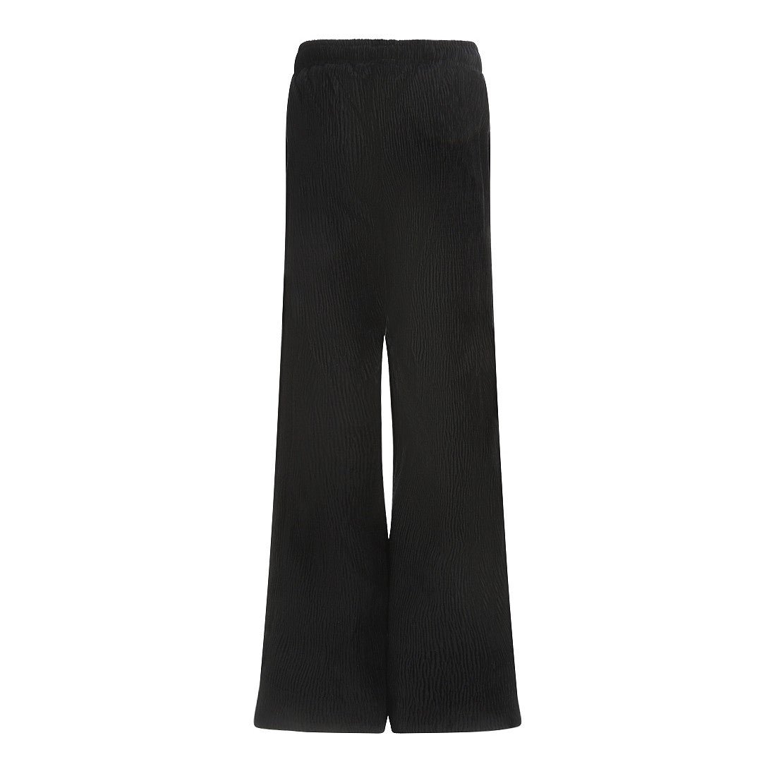 pantalone leggins bambina a zampa larga colore nero