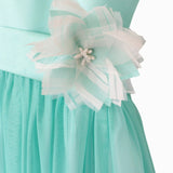 Klaiadi' abito cerimonia di tulle tiffany cod KD21789T