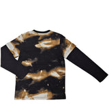 Garcia t-shirt manica lunga nera stellare cod- i33403